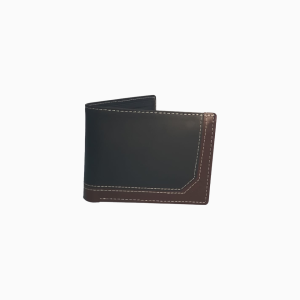 Bi-fold Wallet Leather – Dual-Color