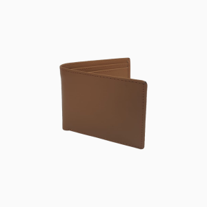 Bi-fold Wallet Leather – Plain